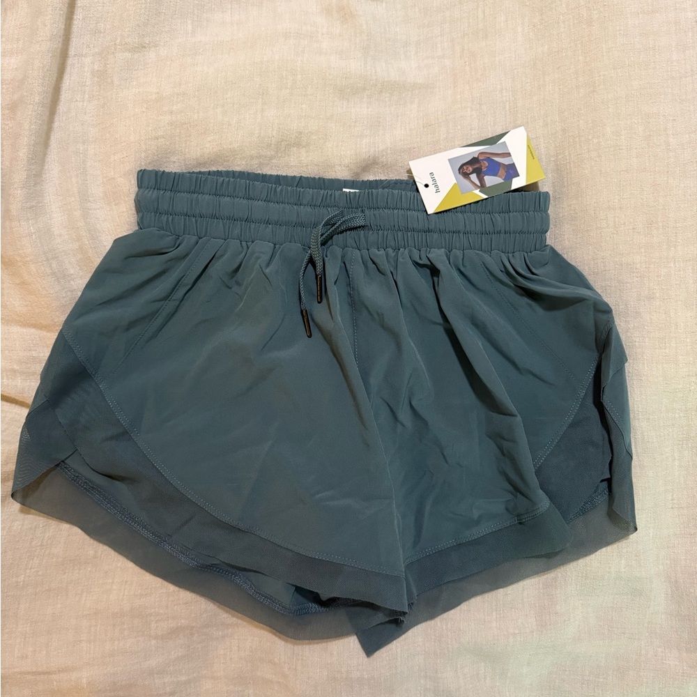 HALARA Blue Athletic Shorts Lightweight Moisture-Wicking